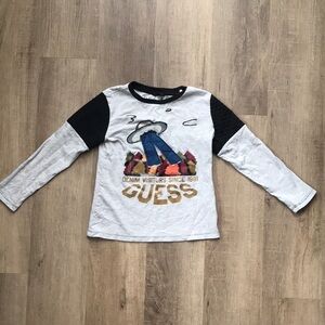 Guess boys size 5 long sleeve tee